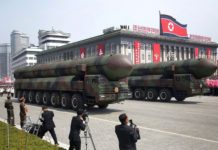 US military says war with North Korea cannot be ruled out