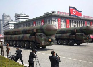US military says war with North Korea cannot be ruled out