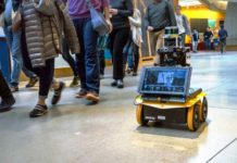 New autonomous robot with socially aware navigation