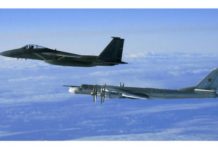Russian nuclear bombers fly near North Korea