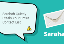 Sarahah App Secretly Steals Your Entire Contact List