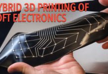 New method to made Low-cost wearables manufactured by hybrid 3D printing