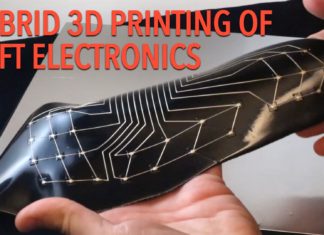 New method to made Low-cost wearables manufactured by hybrid 3D printing