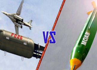 Super non Nuclear Bomb – USA Vs Russia