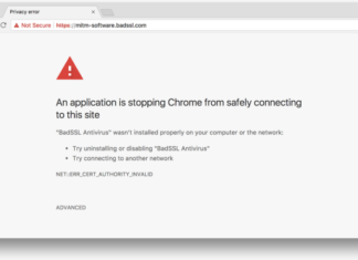 Google Chrome will warn users of man in the middle attack