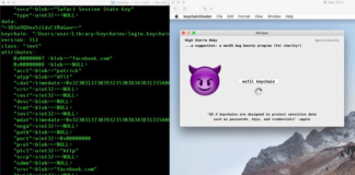 Apple macOS High Sierra Exploit Lets Hackers Steal Keychain Passwords in Plaintext