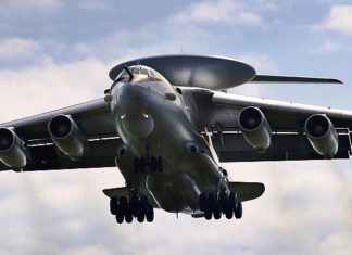 Russian : A-100 Flying Radar can detect up to 300 targets