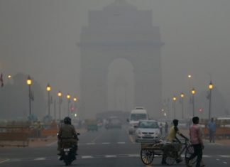 India – New Delhi : smog is a silent killer