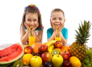 Healthy eating linked to kids happiness