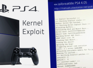 Kernel Exploit for Sony PS4 Firmware 4.05 Released