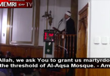 New Jersey Imam Prays for Death of Jews