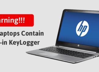 Pre-Installed Keylogger Found On Over 460 HP Laptop Models