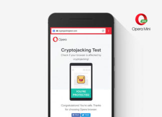Opera Mobile Browser for Android & iOS Blocks Cryptocurrency Mining
