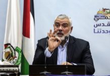 US puts Hamas chief Ismail Haniyeh on terror blacklist