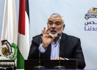 US puts Hamas chief Ismail Haniyeh on terror blacklist