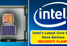 Multiple Intel Processors Generations Hit by Serious Security Flaw