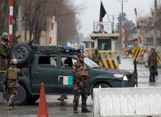 Kabul’s diplomatic area and country’s Farah and Helmand provinces : Nearly two dozen Afghan soldiers killed in multiple attacks