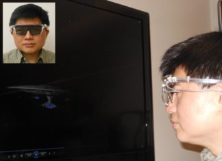 New 4-D goggles allow wearers to be touched by approaching objects