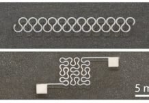 New technique allows printing of flexible, stretchable silver nanowire circuits