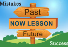 Analyzing past failures may boost future performance by reducing stress