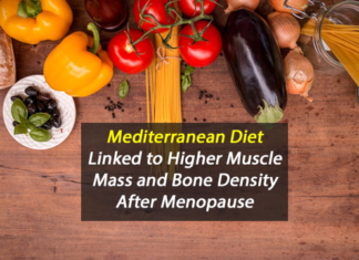 Mediterranean diet is linked to higher muscle mass, bone density after menopause