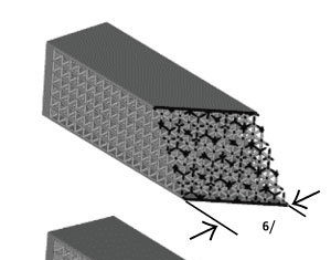 New technique for creating lightweight materials that are stiffer and stronger than previously possible