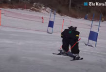 See those skiing contenders? They are robots