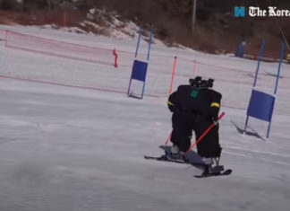 See those skiing contenders? They are robots