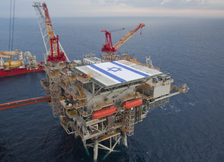 Israele – Egitto : accordo sui giacimenti di gas naturale Tamar e Leviathan