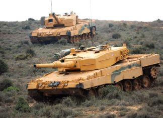 Turkish Tanks in Syria : protected by Ukrainian APS