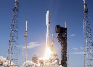 A United Launch Alliance Atlas V rocket launched two U.S. Air Force satellites into orbit Saturday