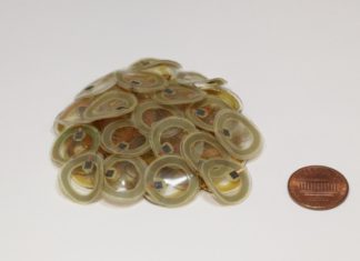 Battery-free wireless sensors collect temperature and pressure of bedridden patients