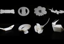 Cheap 3-D printer can produce self-folding materials