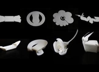Cheap 3-D printer can produce self-folding materials