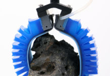Gecko-inspired adhesives help soft robotic fingers get a better grip
