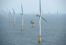 Offshore wind farm: First of 11 turbines goes up in Scotland initiative