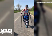 Paralyzed 34-year-old man completes London Marathon using Israeli tech