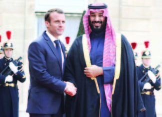 Saudi crown prince visit ends with $18bn deals, political alignment with France