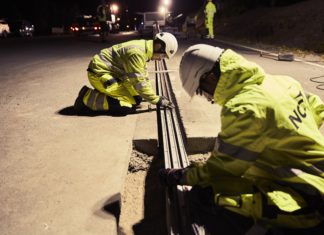 Sweden installs section of electrified road