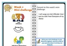 Children can learn ways to significantly reduce salt usage