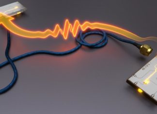 For the first time, the quantum state of a superconducting qubit was transferred with a coaxial cable to another qubit