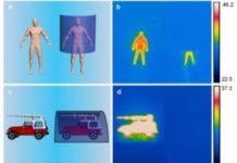 Stealth material hides hot objects from infrared eyes