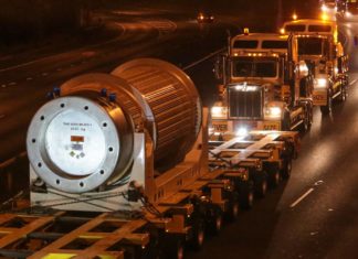 A batch of used radioactive fuel was sent from Sydney, Australia to France for recycling and extraction of uranium and plutonium