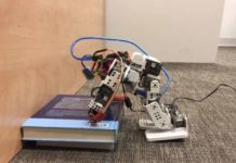 Humanoid robots like human – use their hands to stop themselves from falling