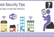 How be safe using public WiFi network