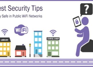 How be safe using public WiFi network