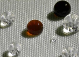 A new process could provide a nontoxic alternative to conventional waterproof coatings for fabrics