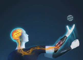 New prosthetic hand interprets muscular signals from brain activity with machine learning to make movements more natural.