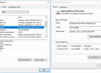Stolen D-Link Certificate Used to Digitally Sign Spying Malware