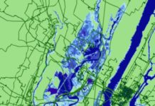 Thousands of miles of buried fiber optic cable in densely populated coastal regions of the United States may soon be inundated by rising seas